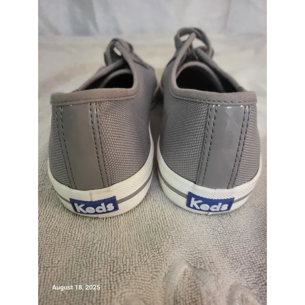 Keds Women's Champion Jersey Gray Fashion Comfort Sneakers Size 10